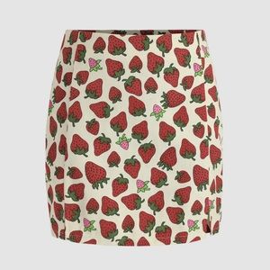 Strawberry skirt
